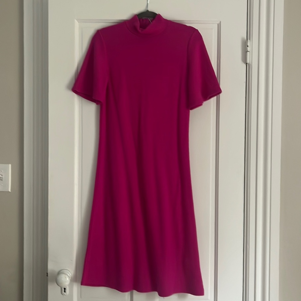 NWT Zara pink midi dress size small